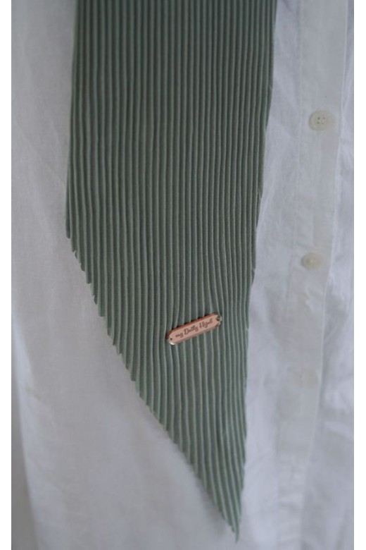 Suria Segitiga Instan Pleats Matcha